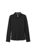 Long Sleeve Fitted Stretch Pique Polo (Feminine Fit)