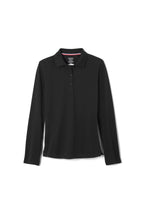 Long Sleeve Fitted Stretch Pique Polo (Feminine Fit)