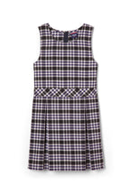 Plaid Box Pleat Jumper