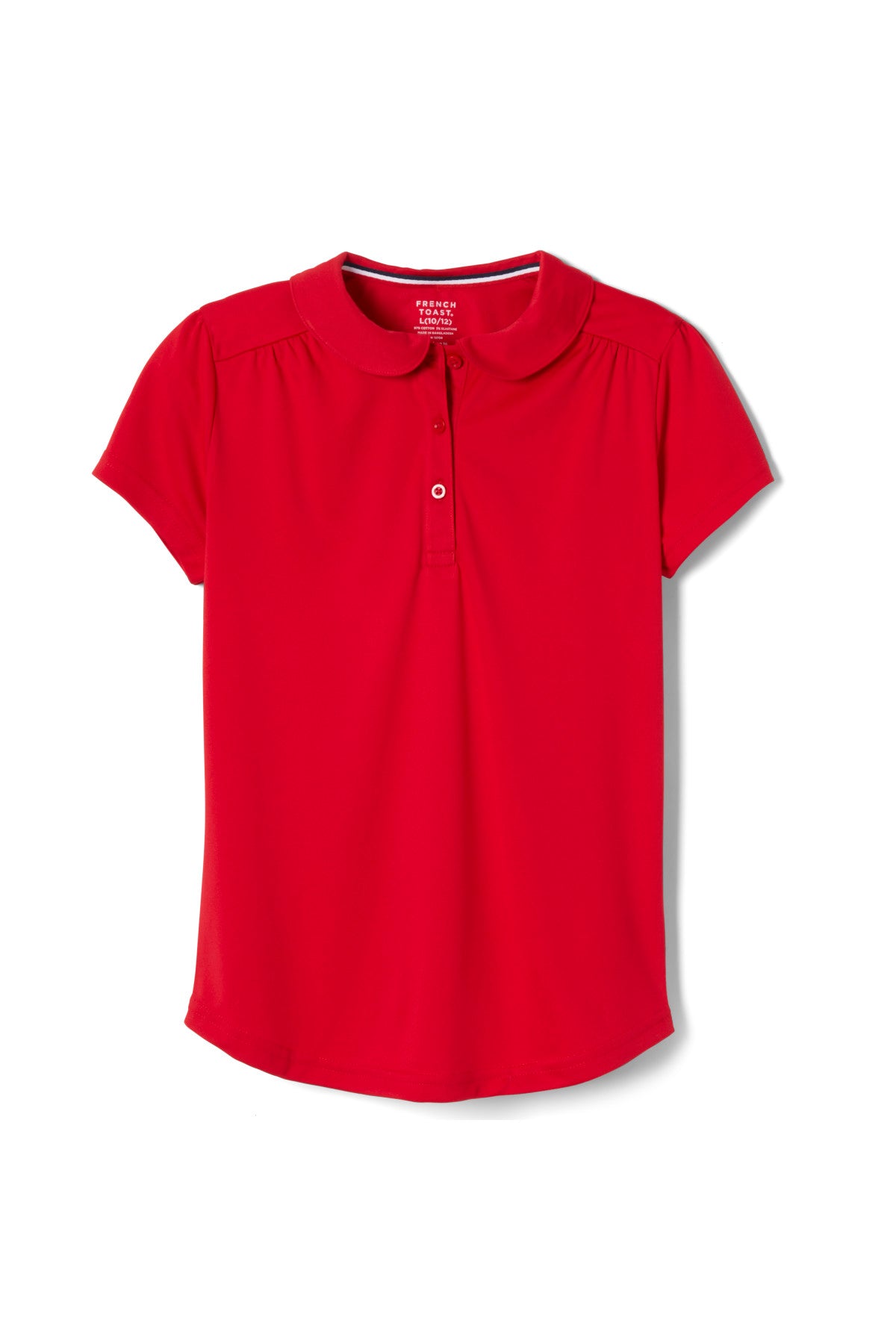 Short Sleeve Performance Polo with Peter Pan Collar – FINAL SALE