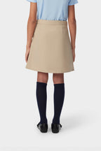 Pleated Two-Tab Skort