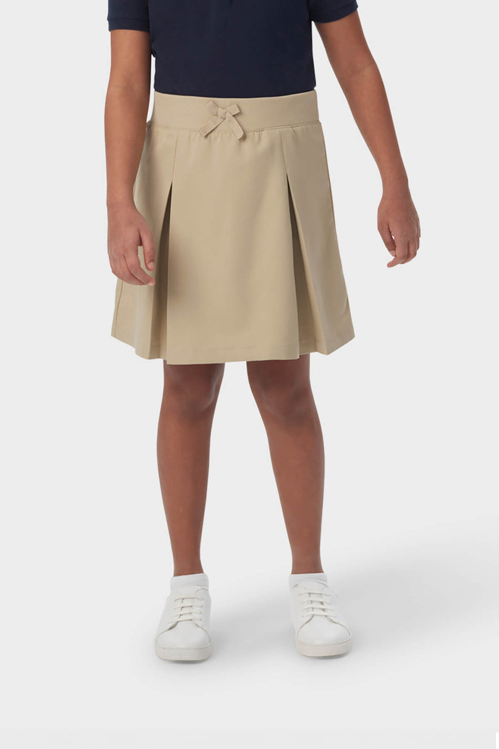 Pull-On Kick Pleat Performance Skort