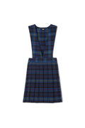 V-Neck Pleated Plaid Jumper – FINAL SALE