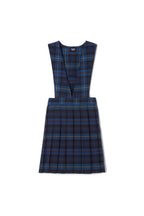 V-Neck Pleated Plaid Jumper – FINAL SALE