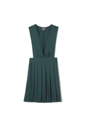 V-Neck Pleated Jumper – FINAL SALE