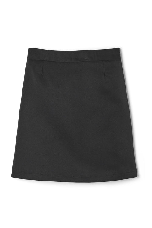 Above The Knee Front Pleated Skirt with Tabs