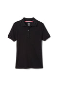 Short Sleeve Fitted Interlock Polo with Picot Collar (Feminine Fit)