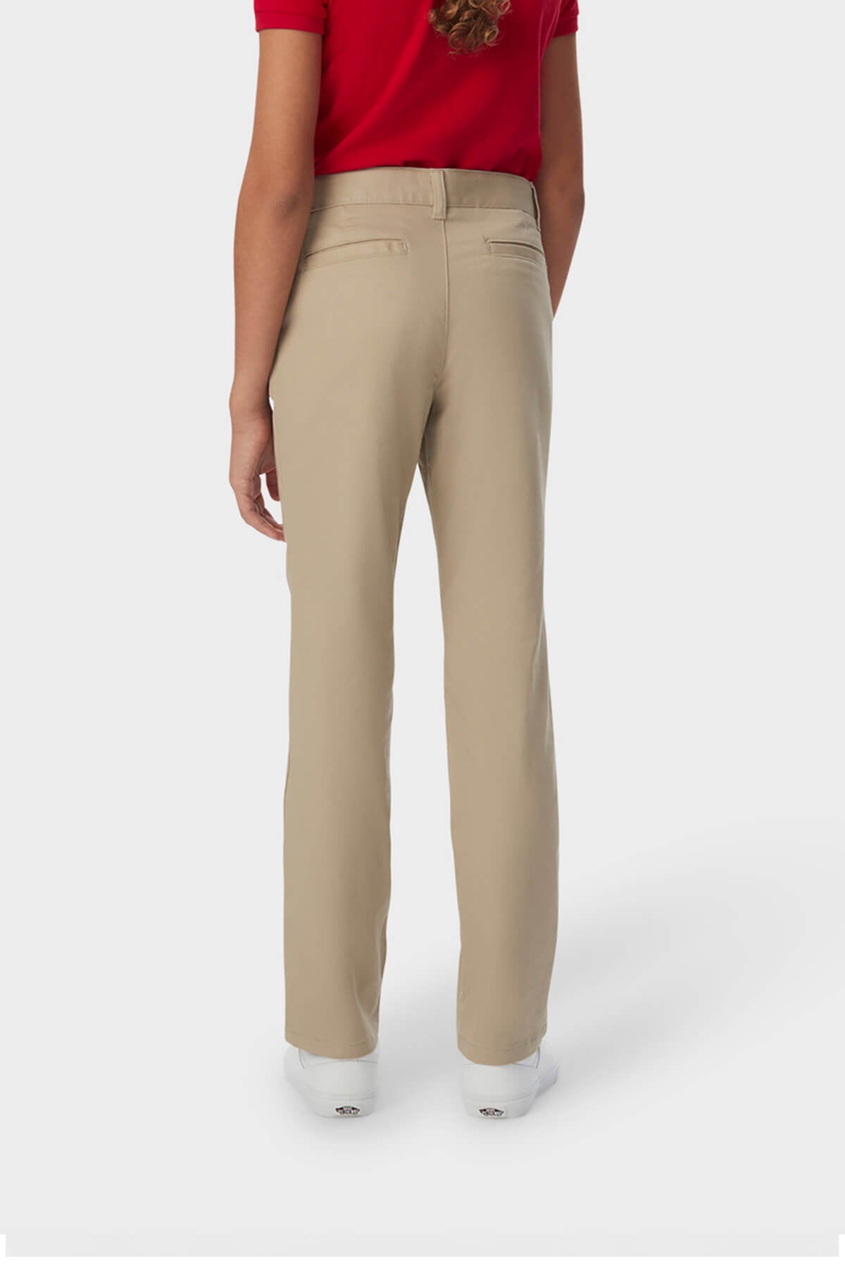 Girls’ Straight Fit Stretch Twill Pant