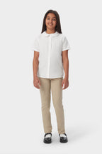 Short Sleeve Peter Pan Collar Blouse