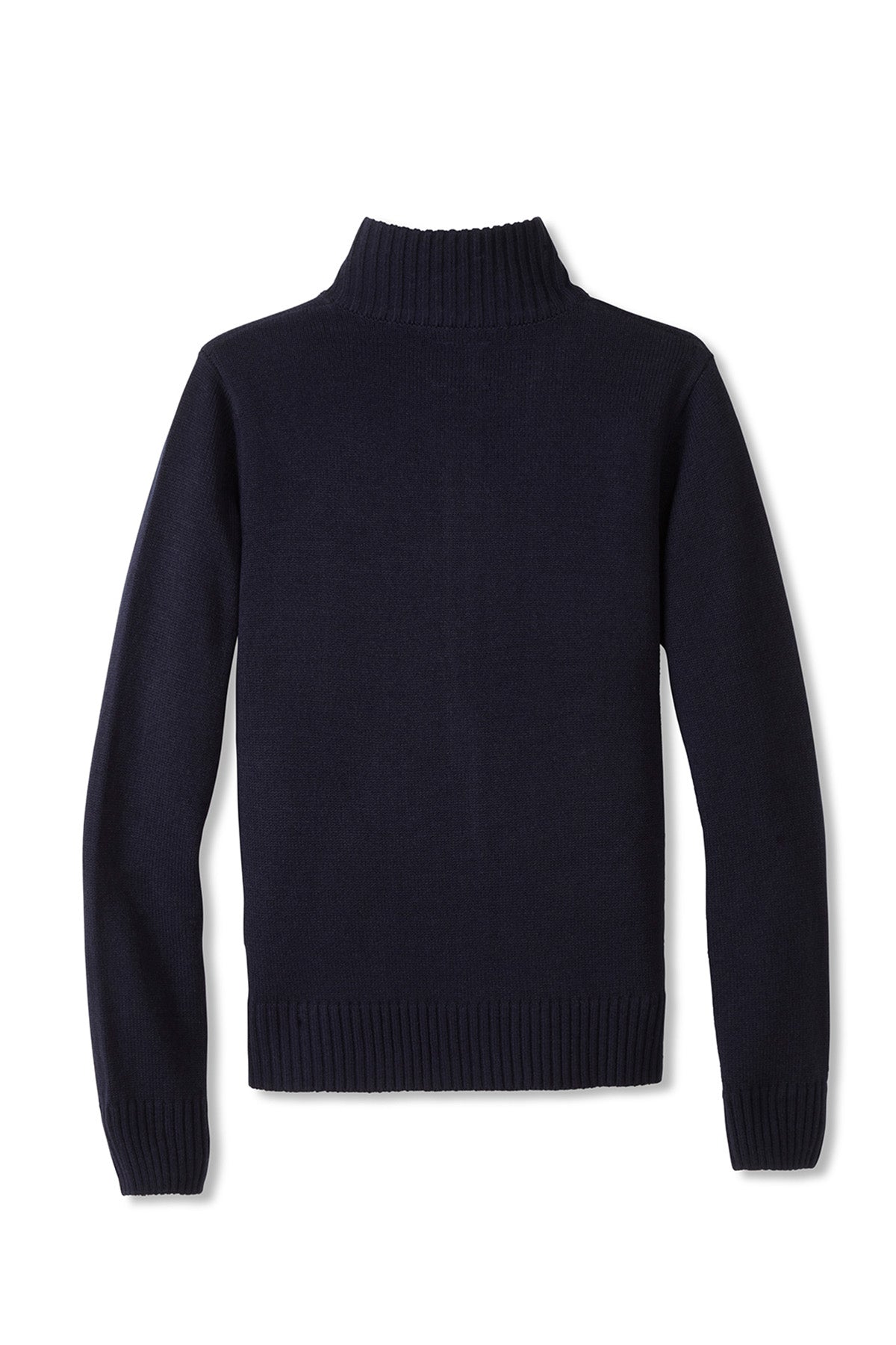 Mock Neck Zip Front Sweater