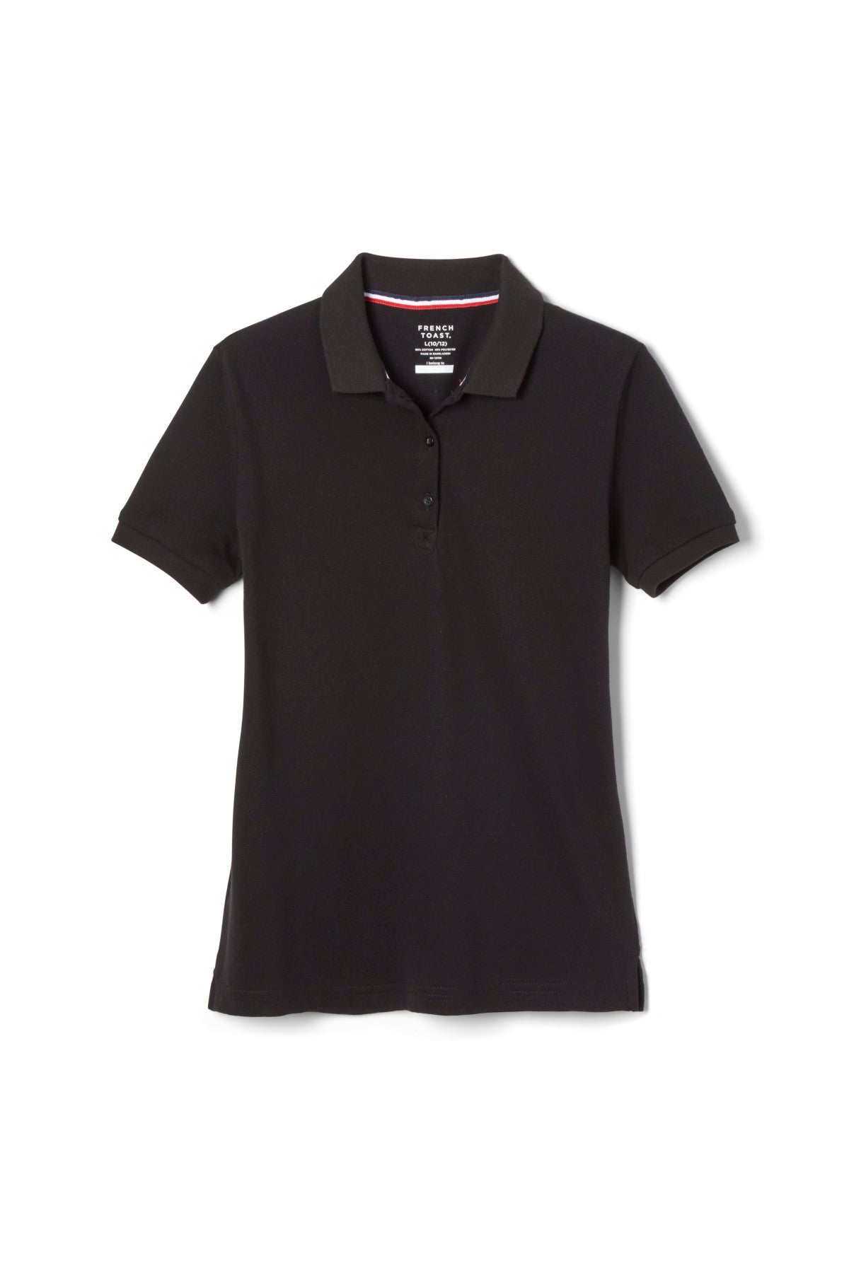 Short Sleeve Fitted Stretch Pique Polo (Feminine Fit)
