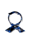 Adjustable Plaid Cross Tie