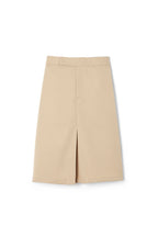 Below The Knee Kick Pleat Skirt – FINAL SALE