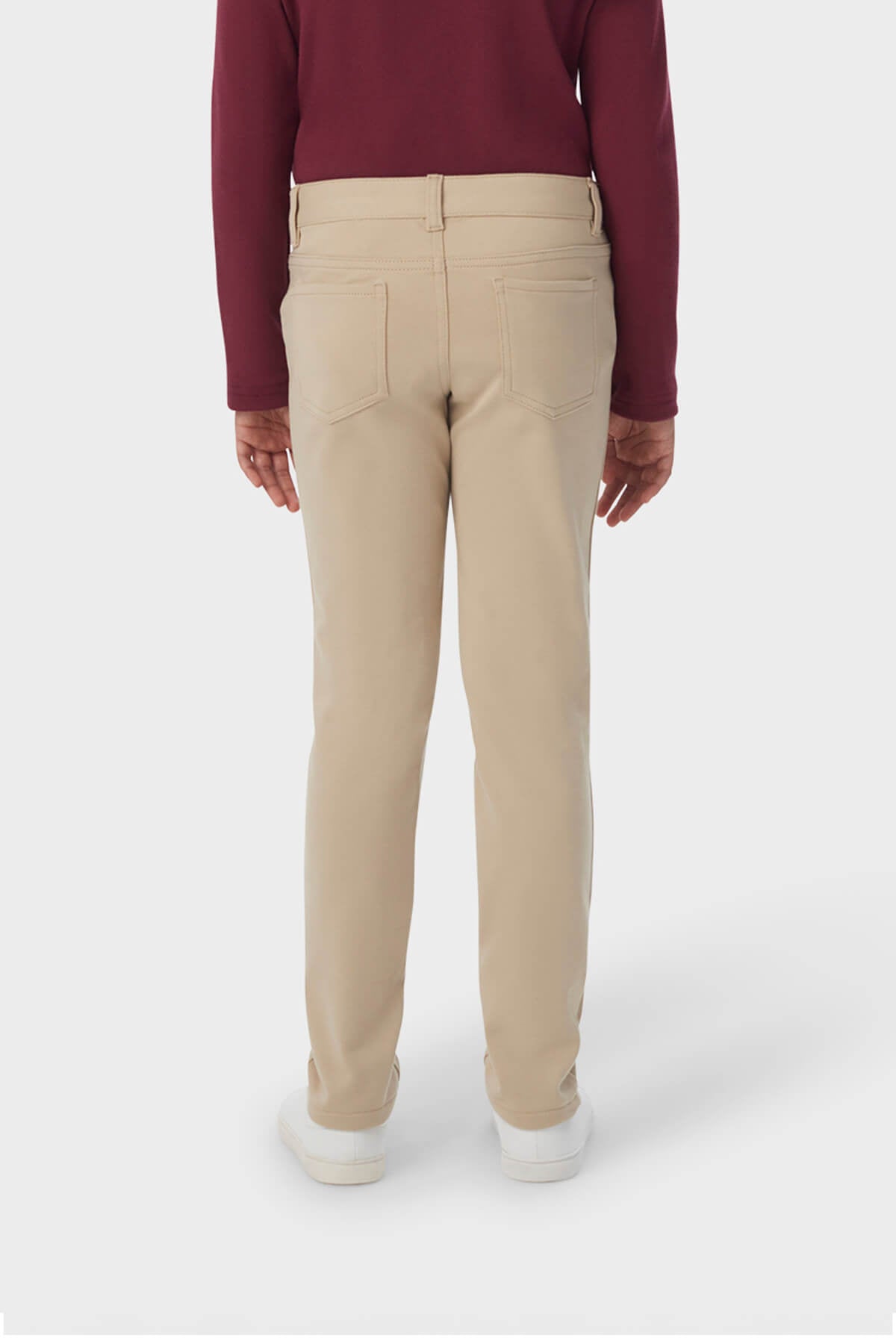Girls’ Slim Fit Stretch Ponte Pant