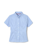 Short Sleeve Fitted Oxford Shirt (Feminine Fit)