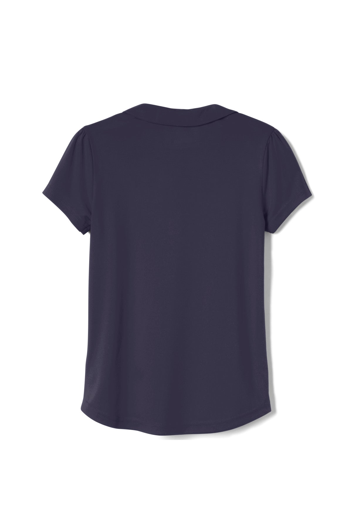 Short Sleeve Performance Polo with Peter Pan Collar