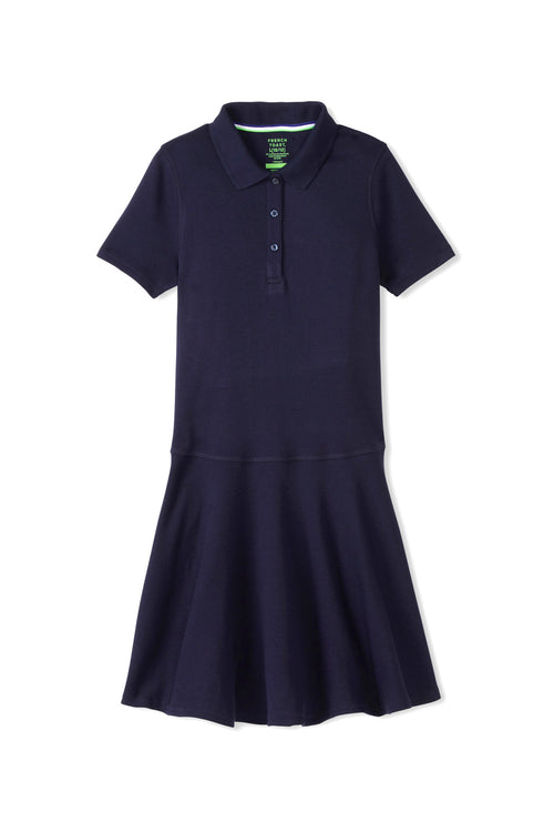 Adaptive Short Sleeve Interlock Polo Dress