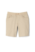 Pull-On Stretch Twill Short with Knit Waistband – FINAL SALE