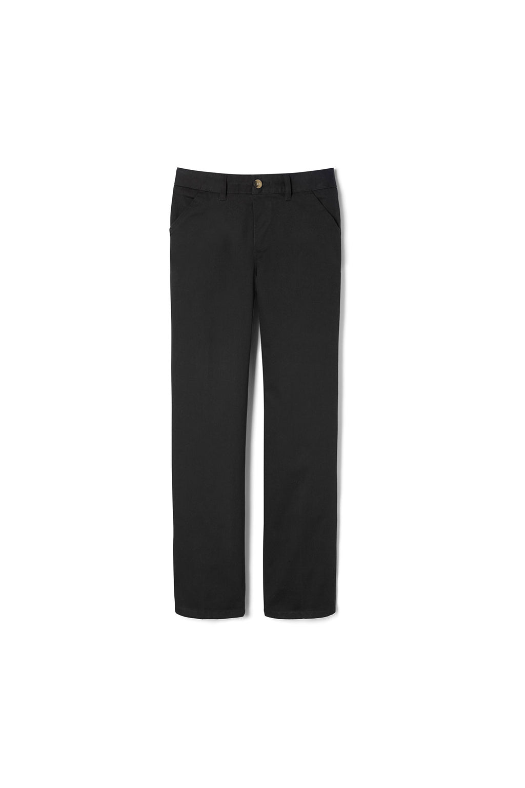 Girls’ Pull-On Straight Fit Stretch Twill Pant