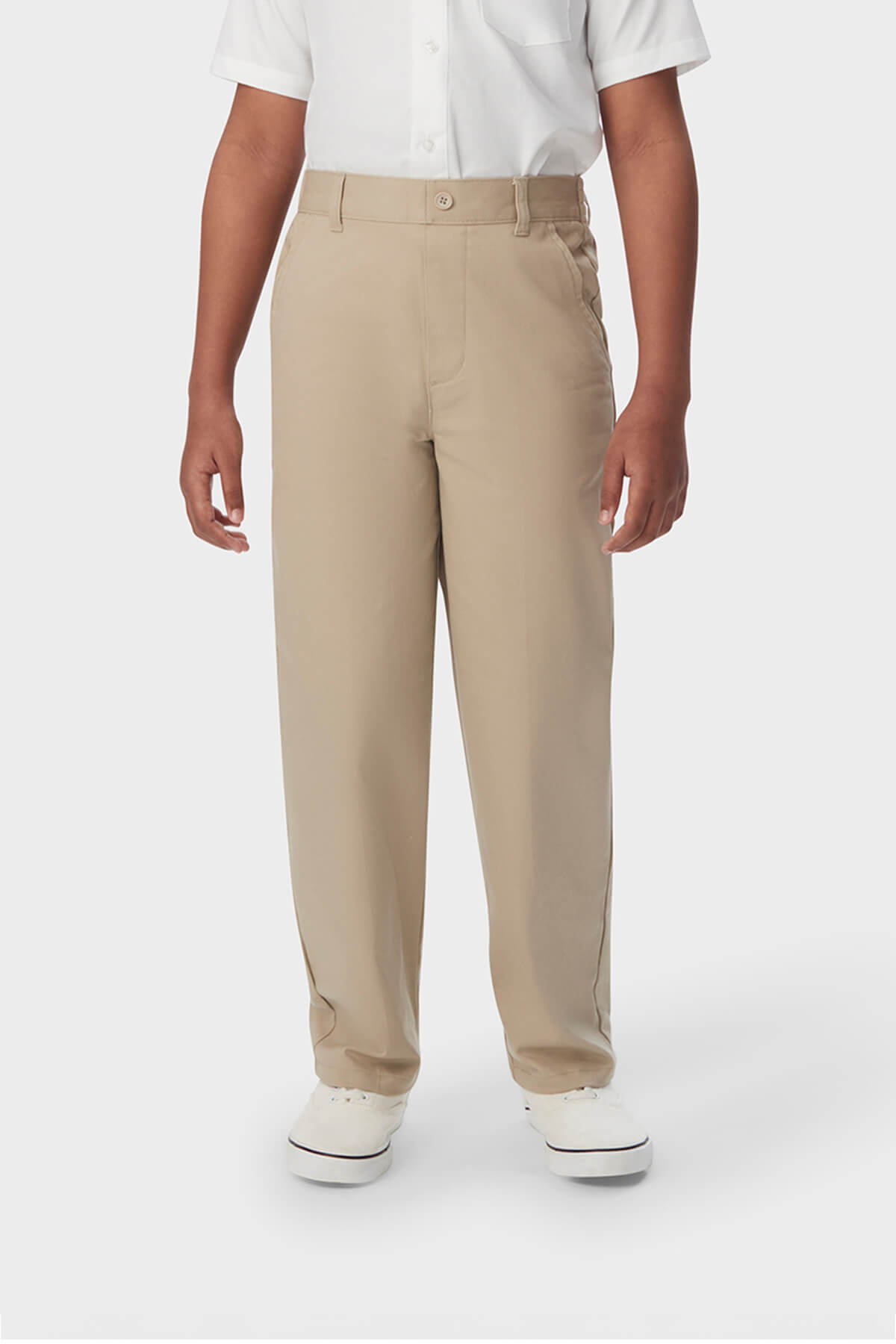 Boys’ Pull-On Relaxed Fit Stretch Twill Pant