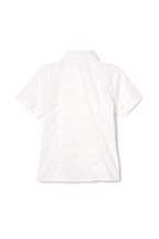 Adult Short Sleeve Oxford Blouse with Princess Seams – FINAL SALE