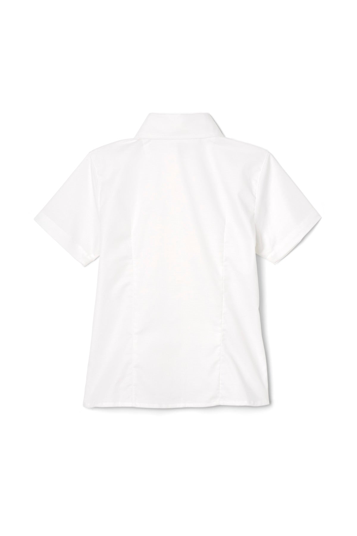 Adult Short Sleeve Oxford Blouse with Princess Seams – FINAL SALE