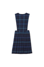 V-Neck Pleated Plaid Jumper – FINAL SALE