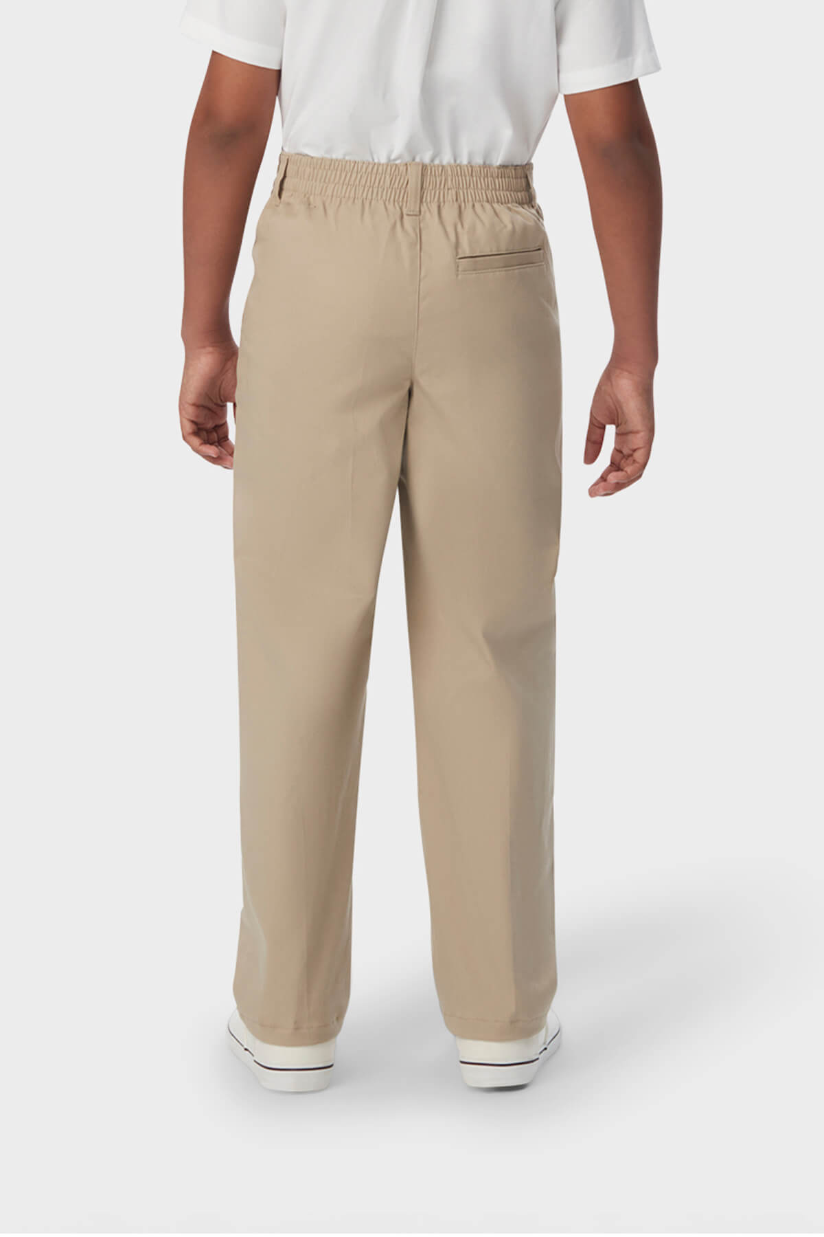 Boys’ Pull-On Relaxed Fit Stretch Twill Pant